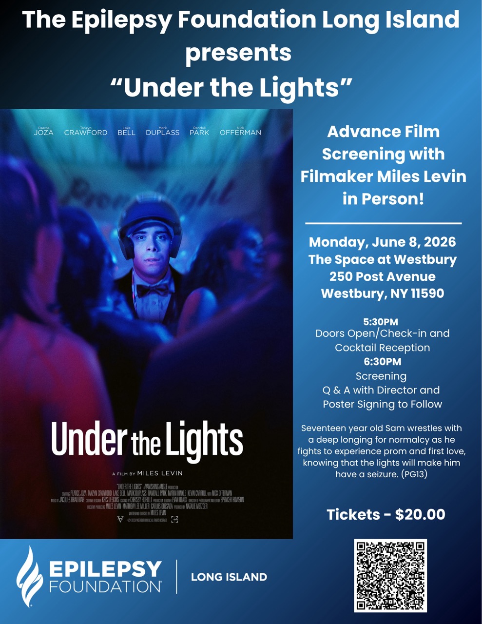 Custom Under The Lights Screening Flyer (8.5 X 11 In) 1